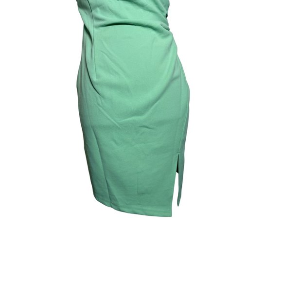 Hello Molly-Women's 4 Mint Green Sleeveless Bodycon Mini Dress NWT - Picture 4 of 6